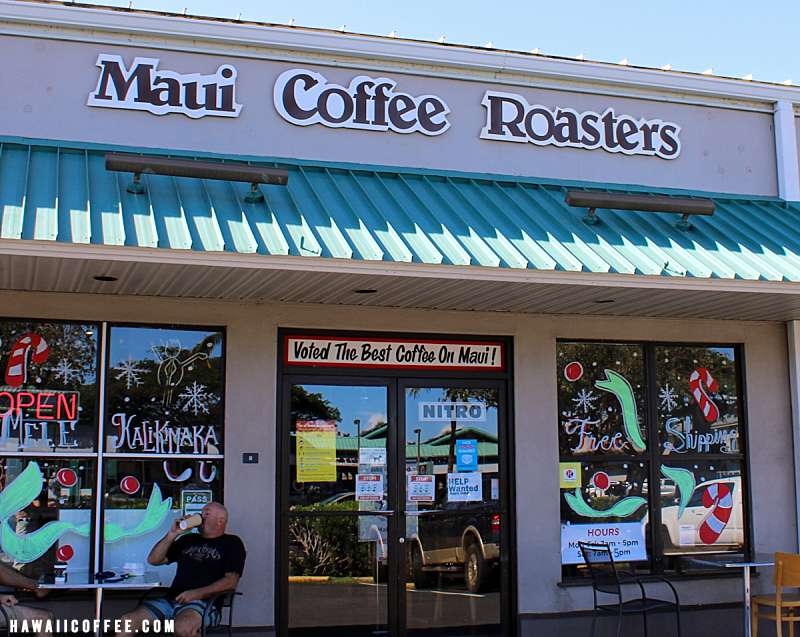 Maui Coffee Roasters Entrance