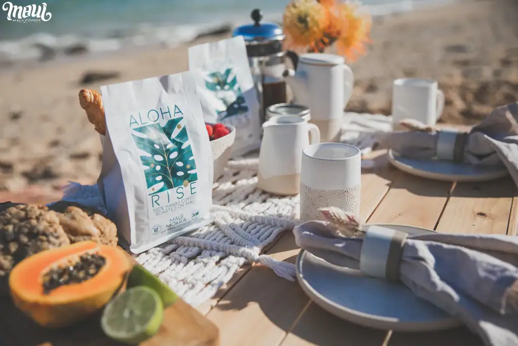 Healthy Maui coffee