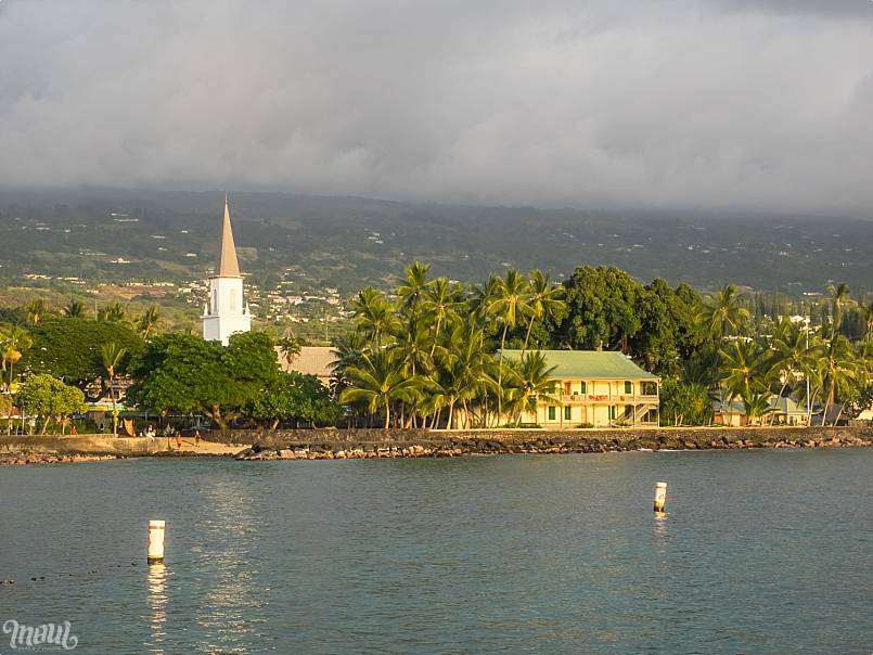 Kona coffee downtown